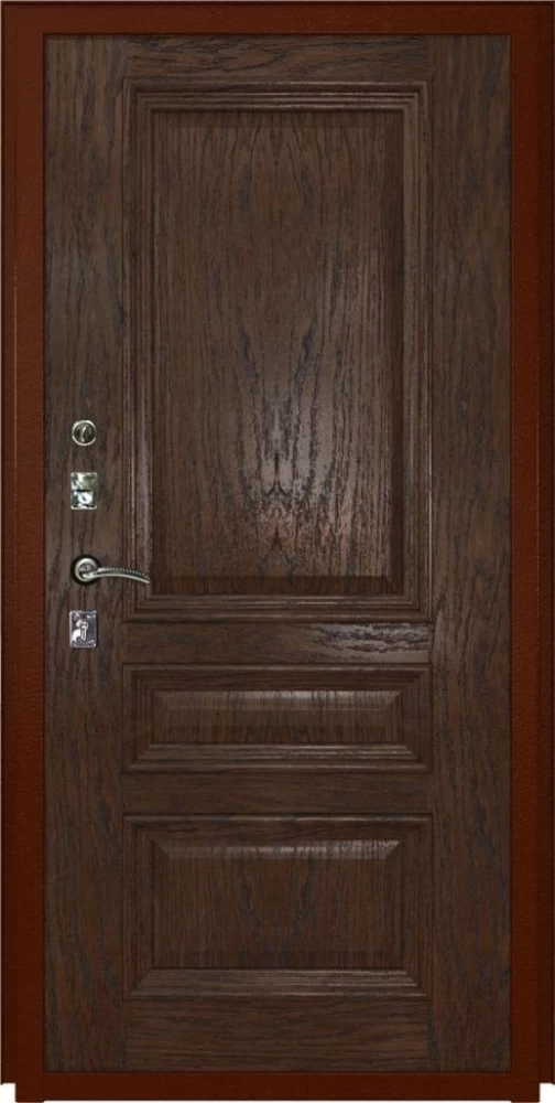 Входная дверь ДвериПРО L Термо Фараон-2 (16мм, мореный дуб) DPRO195855 внутренняя сторона