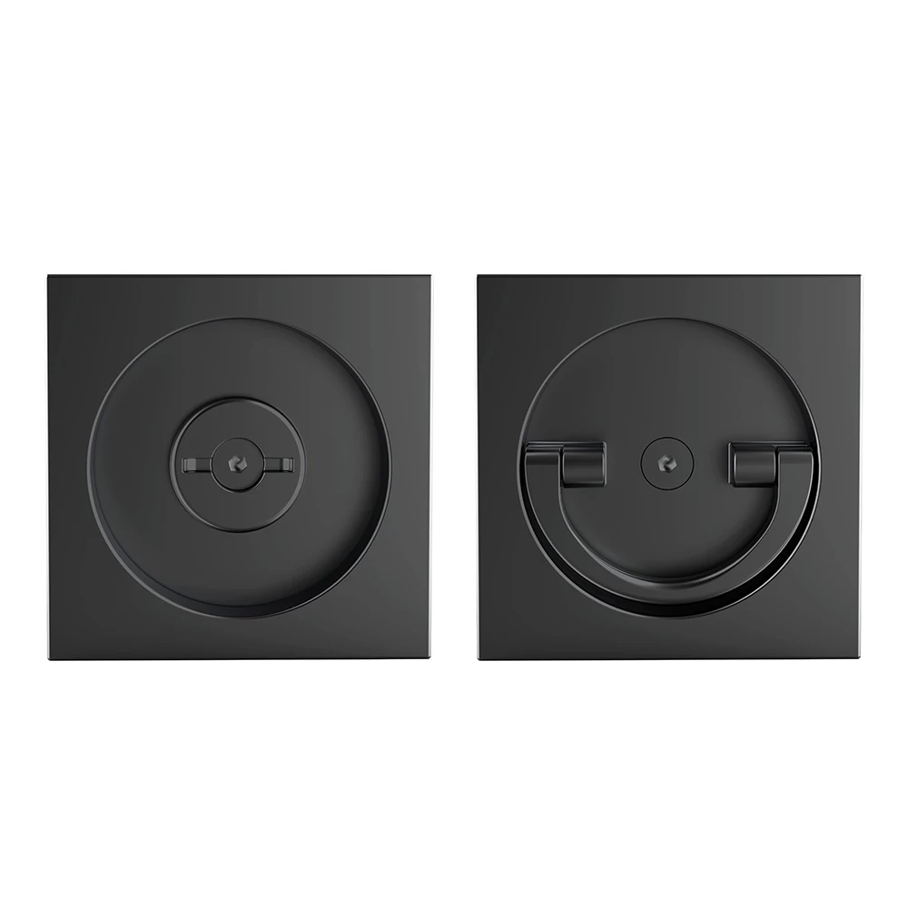 Фото Ручка поворотная для раздвижных дверей SH.QUADRO55.BK8 BL-26 черный