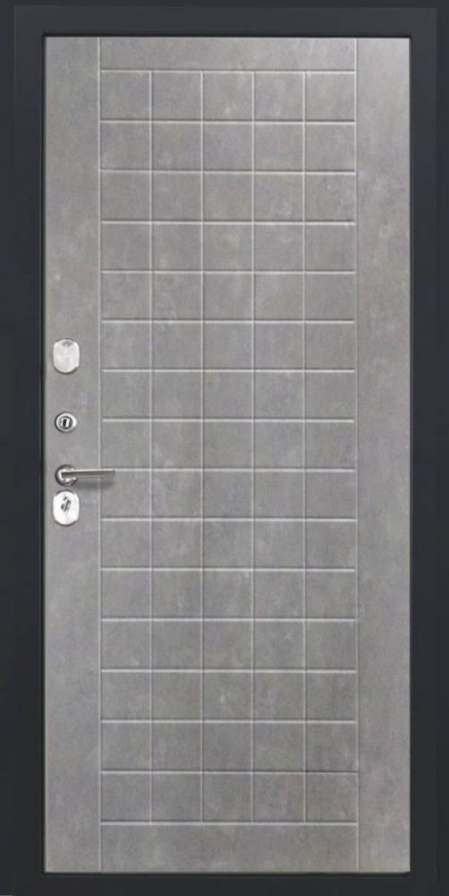 Входная дверь ДвериПРО L Термо ФЛ-256 (10мм, бетон пепельный) DPRO197947 внутренняя сторона