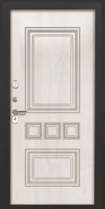 Входная дверь L - 3b фл-608 винорит white внутренняя сторона