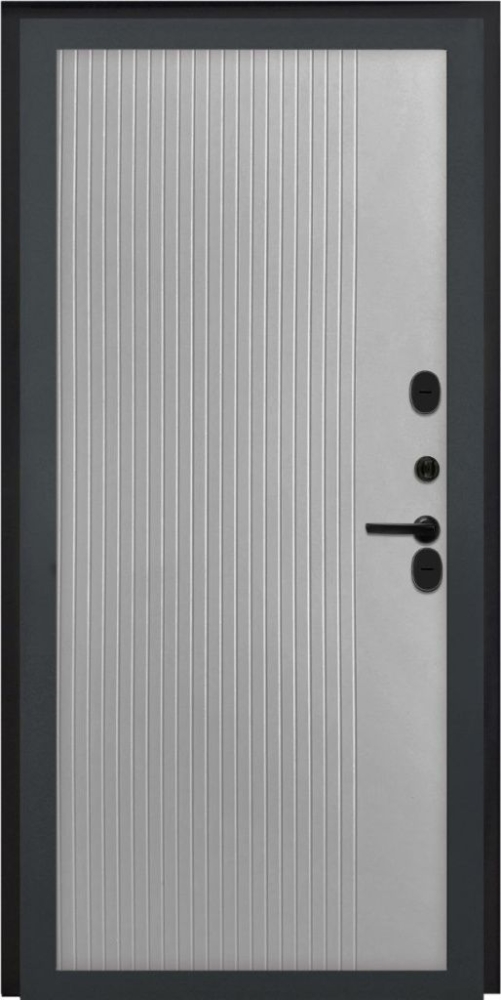 Входная дверь ДвериПРО Квадро ФЛ-790 Velutto Grigio DPRO195782 внутренняя сторона