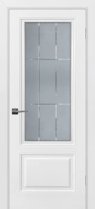 Межкомнатная дверь Смальта-Шарм 12 Белый ral 9003